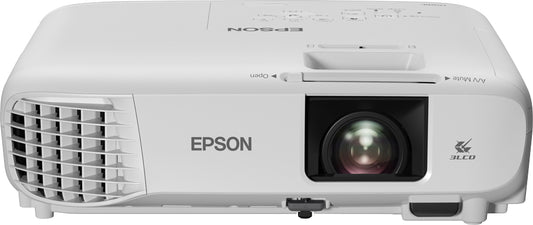 (1920x1080) Epson EB-FH06 3-LCD Portable 3500-Lumen 16:9 VGA HDMI CompositeVideo Speaker Full HD White 28-37dB