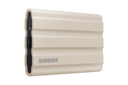 2TB Samsung Portable T7 Shield USB 3,2 Gen2 Beige retail
