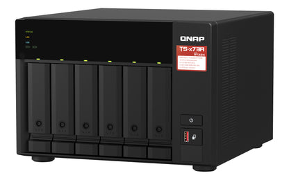 QNAP TS-673A NAS-Server 6SchÃ¤chte AMD Ryzen Embedded V1500B 2,2 GHz SATA 6Gb/s